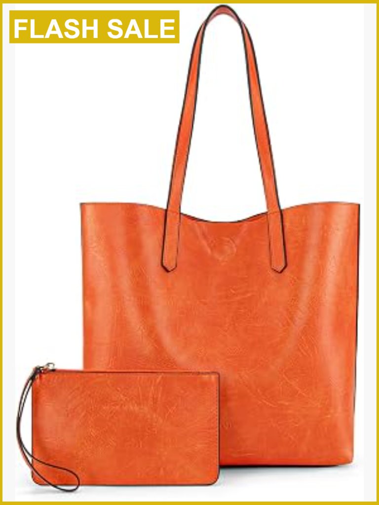 Soft Faux Leather Hobo Purse With Pouch, Roomy Tote Bag